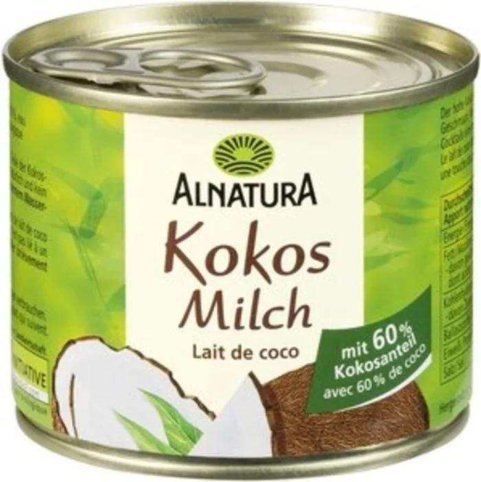 Alnatura Lait de Coco Bio, 400 ml