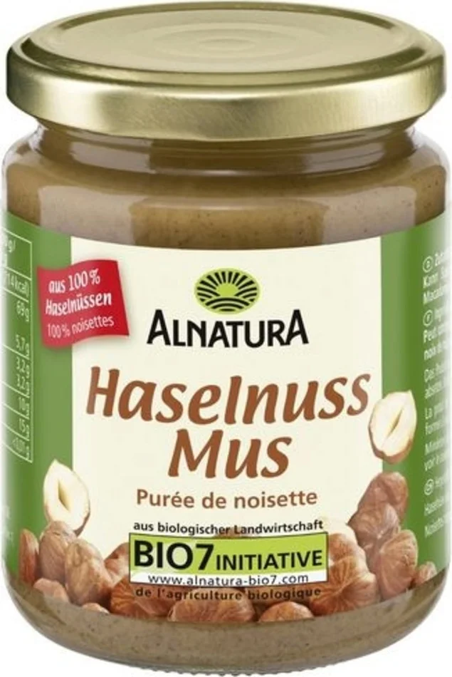 Alnatura Purée de Noisette Bio, 250 g
