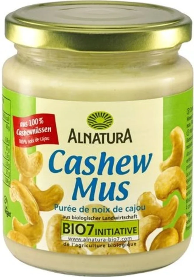 Alnatura Purée de Noix de Cajou Bio, 250 g