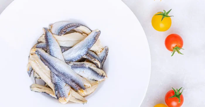 anchois marinés au citron confit