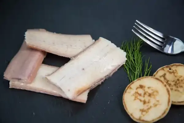 Anguille fumée sauvage Baltique 100g