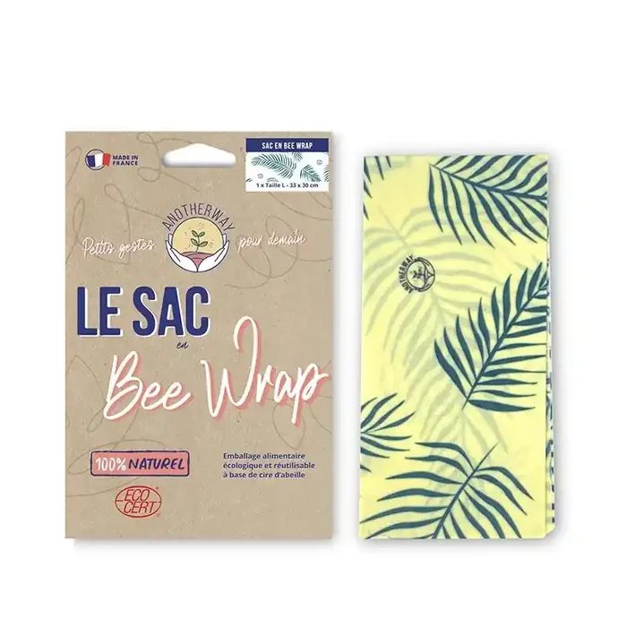 Anotherway — Sac alimentaire réutilisable tropical taille l
