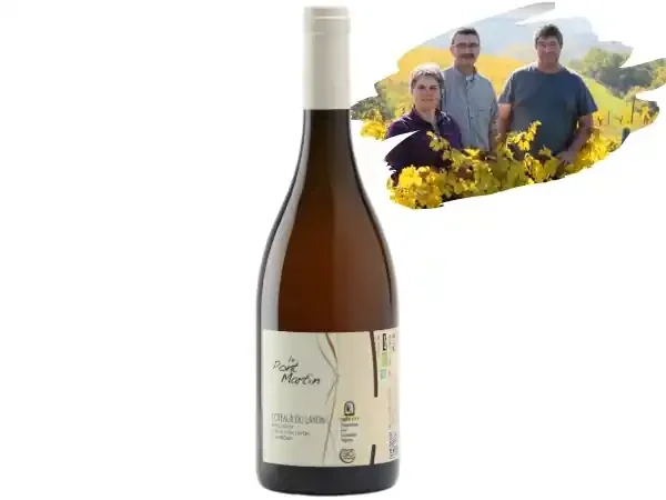 AOC Côteau Du Layon Bio – Domaine les Grandes Vignes – Le Pont Martin Blanc Moelleux