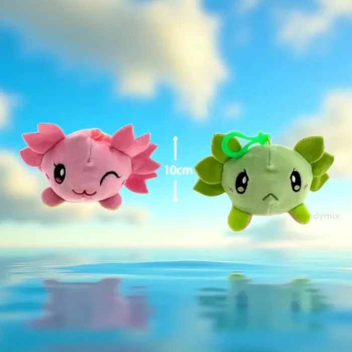 Bagclip Axolotl Réversible