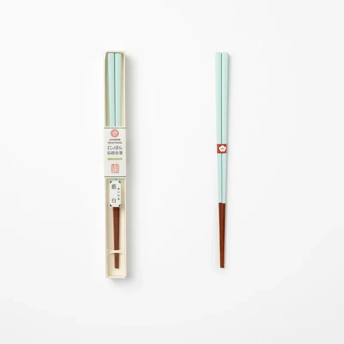 Baguettes en bois bleu clair ⋅ Kawai