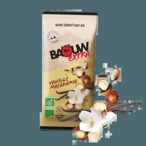 Barre énergétique Vanille Macadamia Bio