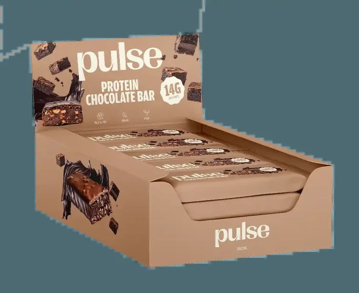 Barres protéinées chocolat (14g protéine/barre) Bio