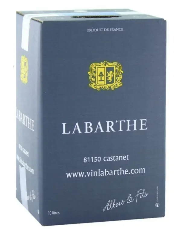 BIB de Vin Rouge 10 L – Vin de France – Domaine de Labarthe