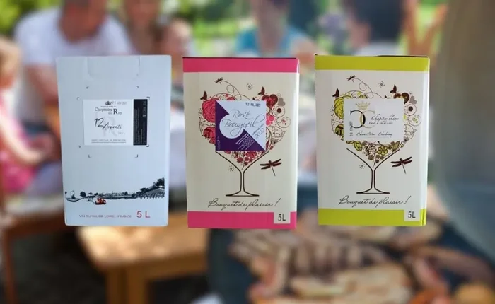 BIB les essentiels – Lot de 3 bag in box différents (Vin Rouge, Rosé, Blanc) – 3 x 5 Litres