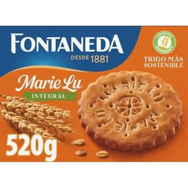 Biscuits au blé entier Marie Lu FONTANEDA 520 G