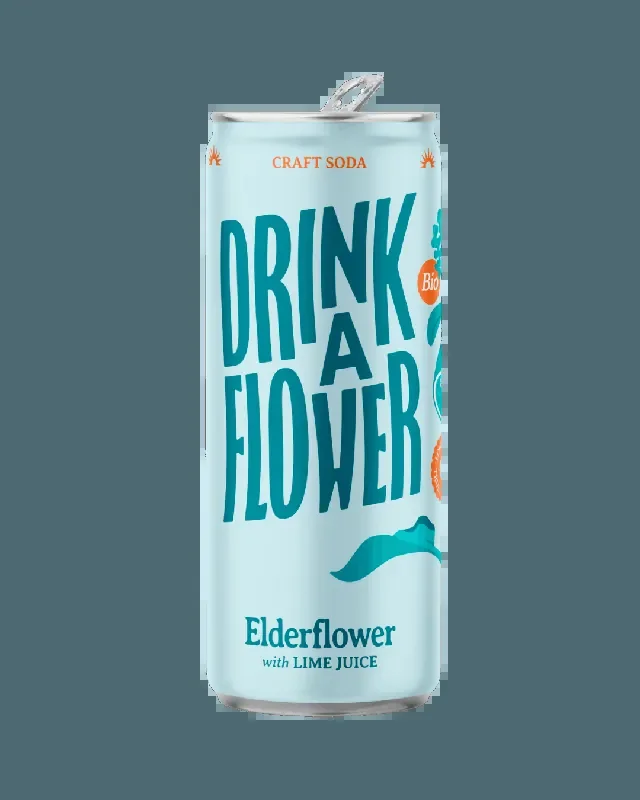 Boisson Pétillante Fleur Sureau Citron Vert Bio