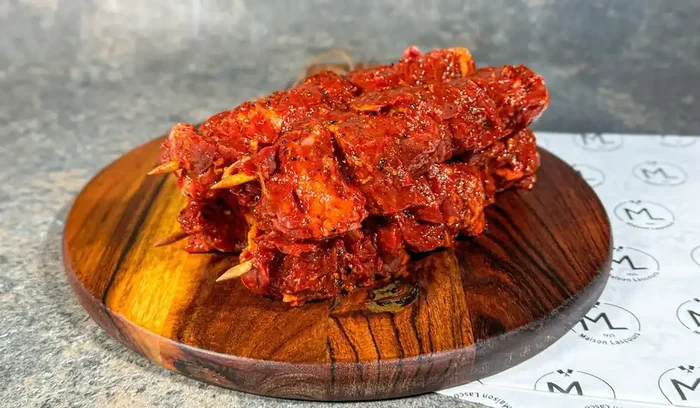 Brochette d‘Onglet de Bœuf Echalote – 880g