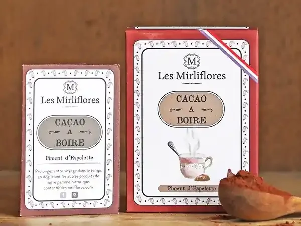 Cacao à boire au piment d‘Espelette