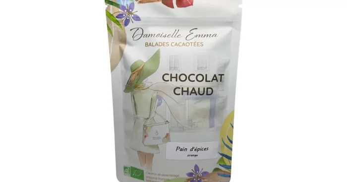 Cacao pour chocolat chaud – Pain d‘épices, Orange