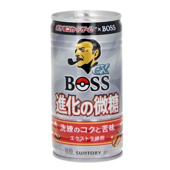Café au lait Boss en canette – Peu sucré 185g