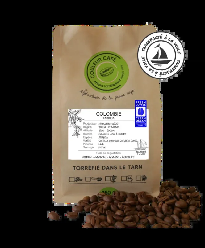 Café Colombie Moulu BIO – Colombie Fabrica – Couleur Café