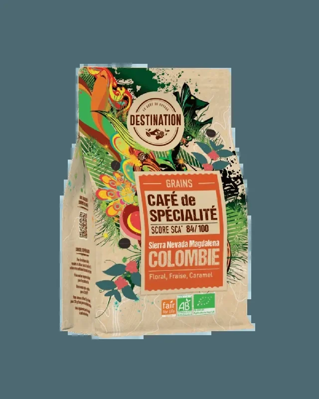 Café de spécialité grain Colombie Bio