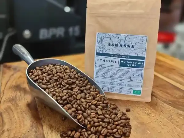 Café Mohamed Ali Ethiopie BIO – en Grain