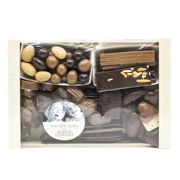 Cagette assortiment de chocolat Guinguet 720g
