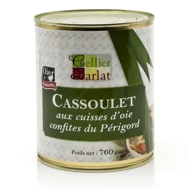 Cassoulet aux Cuisses d‘Oie Confites du Périgord 760g