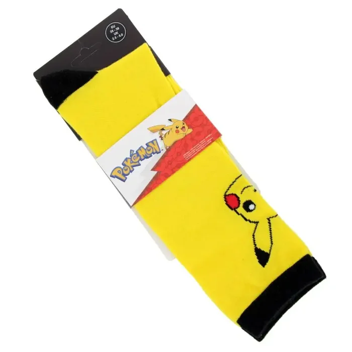 Chaussettes Pokemon – Pikachu jaune (35-38)