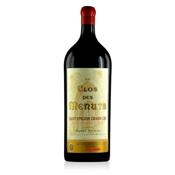 Clos des Menuts AOC Saint-Emilion Grand Cru Rouge 1986 500cl