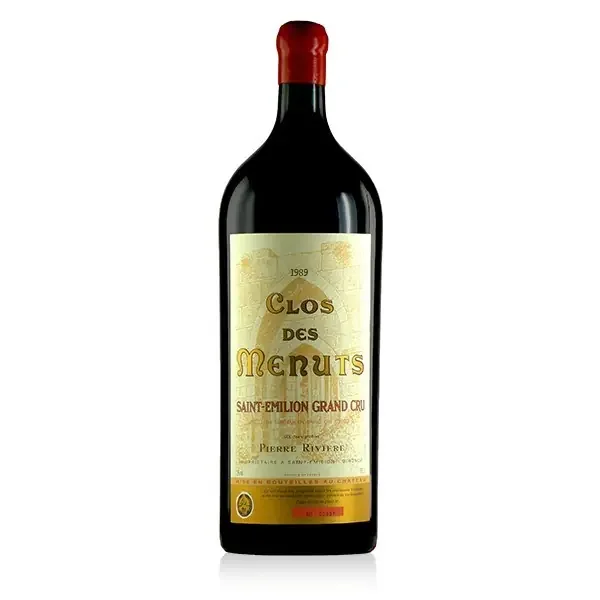 Clos des Menuts AOC Saint-Emilion Grand Cru Rouge 1989 500cl