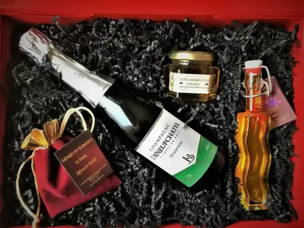 Coffret cadeau Champagne Et Safran