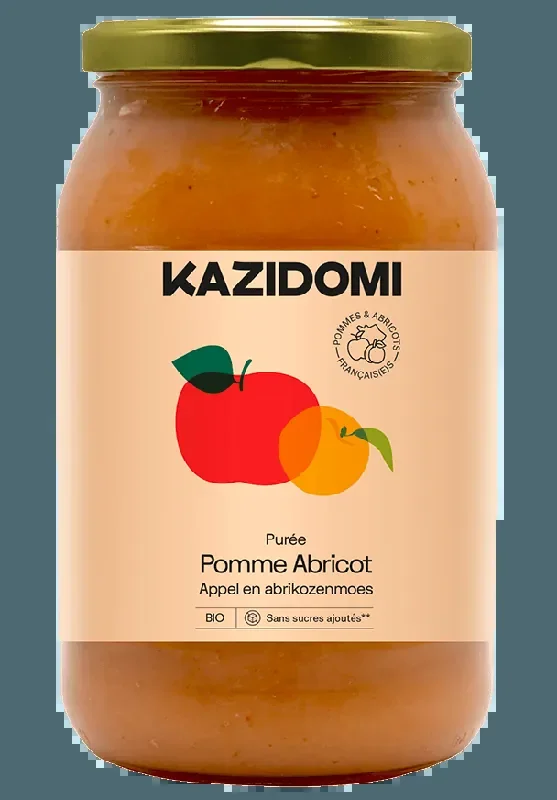 Compote Pomme Abricot Bio