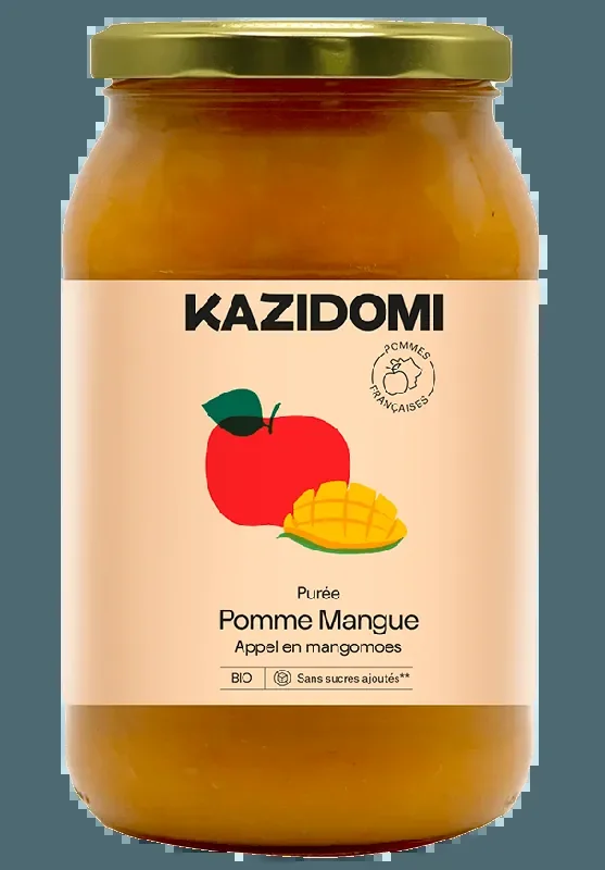 Compote Pomme Mangue Bio
