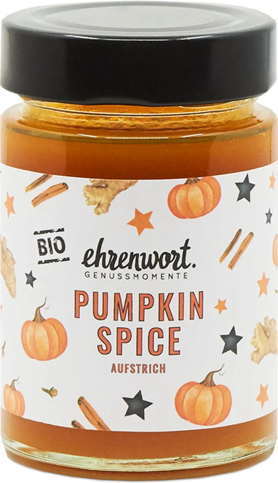 Ehrenwort Confiture Bio « Pumpkin Spice », 200 g