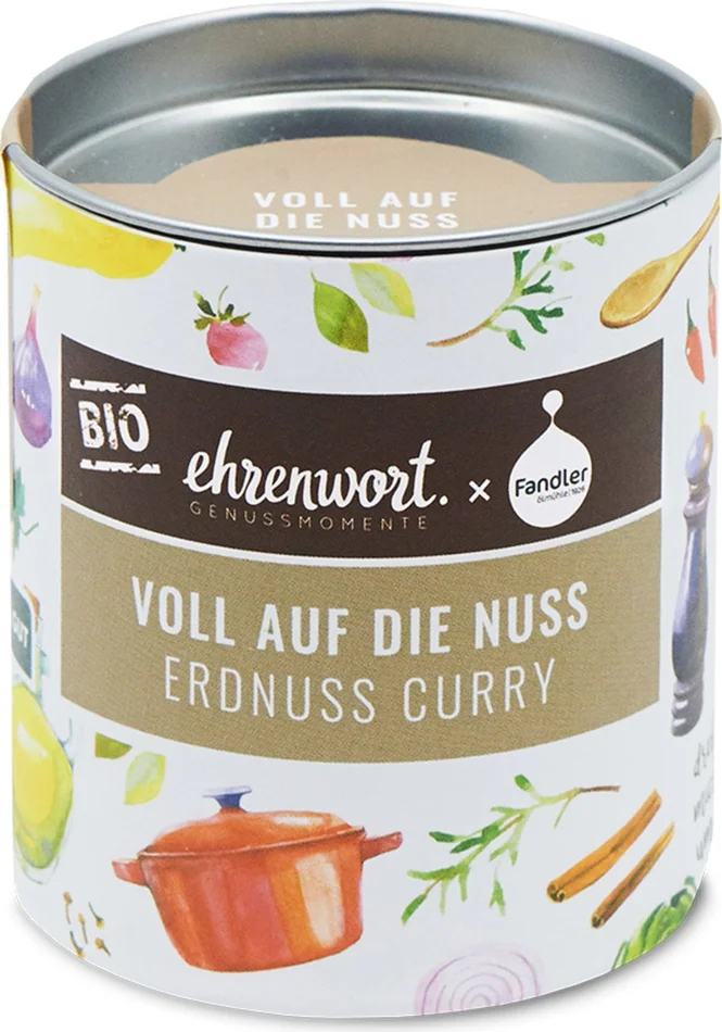 Ehrenwort Mélange d&rsquo;Épices Bio pour Curry aux Cacahuètes, 50 g