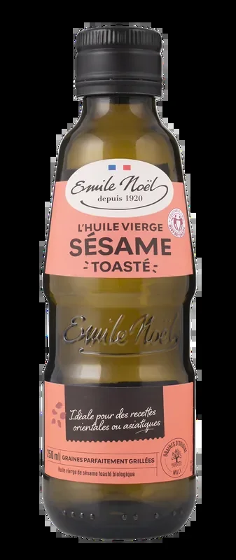 Émile Noël — Huile vierge de sésame toasté bio équitable – 250 ml