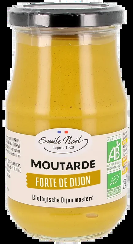 Émile Noël — Moutarde forte de dijon bio – 200 g