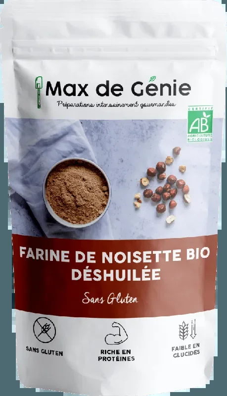 Farine Noisette Toastée Dégraissée Bio