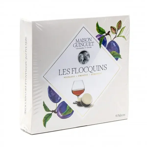 Flocquins Pruneaux Amandes et Armagnac 117g