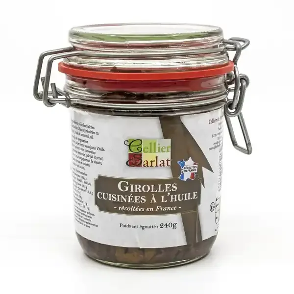 Girolles Cuisinées à l‘Huile Origine France 240g