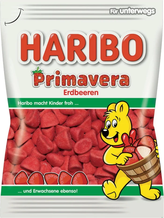 Haribo Fraises Primavera, 100 g
