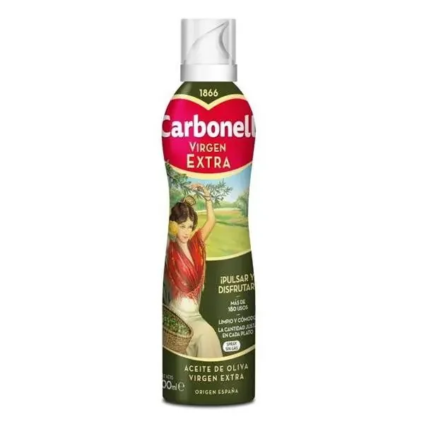 Huile d‘olive extra vierge en Spray CARBONELL 200ml.