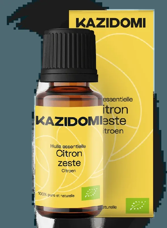 Huile Essentielle Citron Jaune (détoxifiant et drainant) Bio