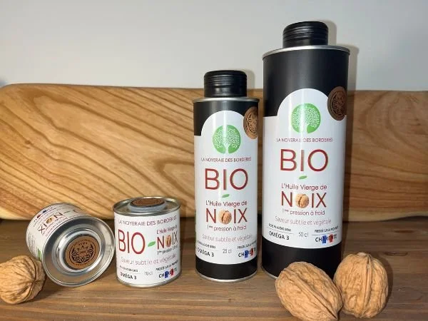 HUILE VIERGE DE NOIX BIO 1ère PRESSION À FROID – 50 cl