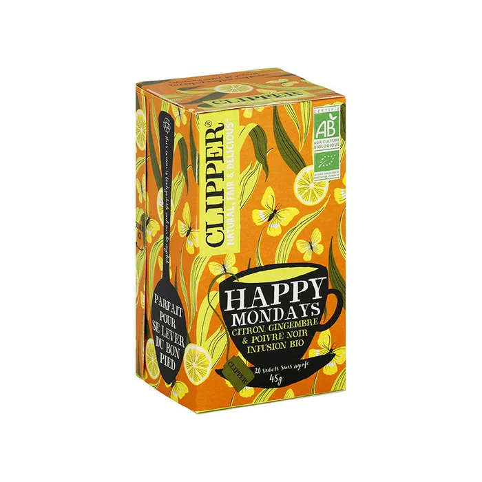 Infusion Bio Clipper Happy Mondays – 20 sachets