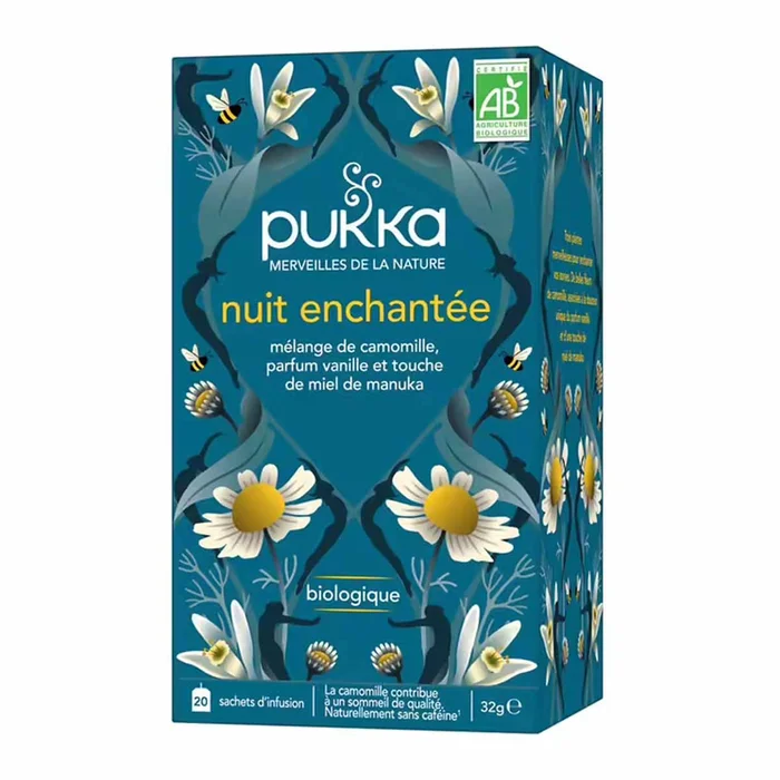 Infusion Bio Pukka Nuit Enchantée – 20 sachets
