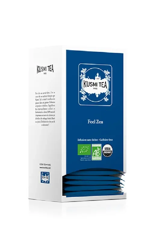KUSMI TEA – INFUSION BIEN ETRE FEEL ZEN SACHET 2G x25 BIO