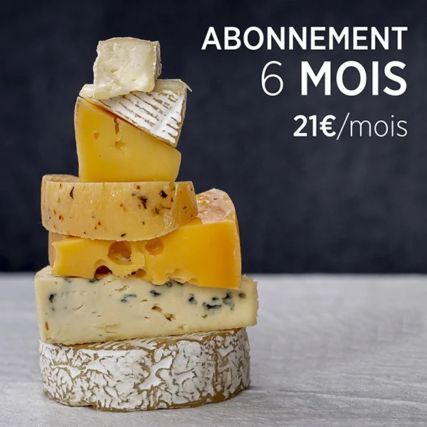 La Box Terroir Fromager, Abonnement 6 mois