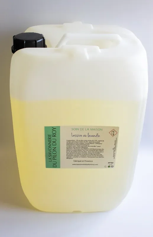 La Savonnerie Du Pilon Du Roy — Lessive liquide à la lavande Vrac – 20 kg