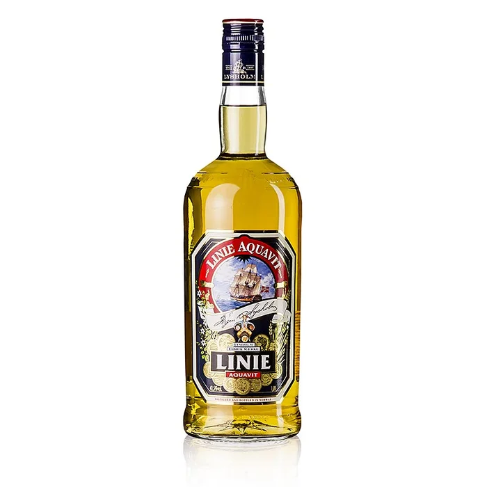 Ligne Aquavit Norvege 41,5% vol., 1 litre, Bouteille