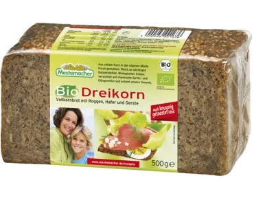 Mestemacher Bio 3Korn-Brot 500g