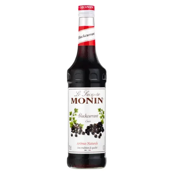 MONIN – SIROP CASSIS 700ML BOUTEILLE VERRE