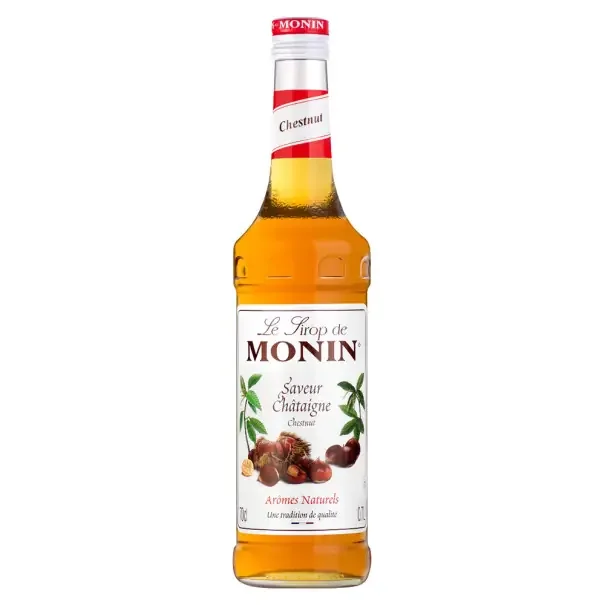MONIN – SIROP CHATAIGNE 700ML BOUTEILLE VERRE